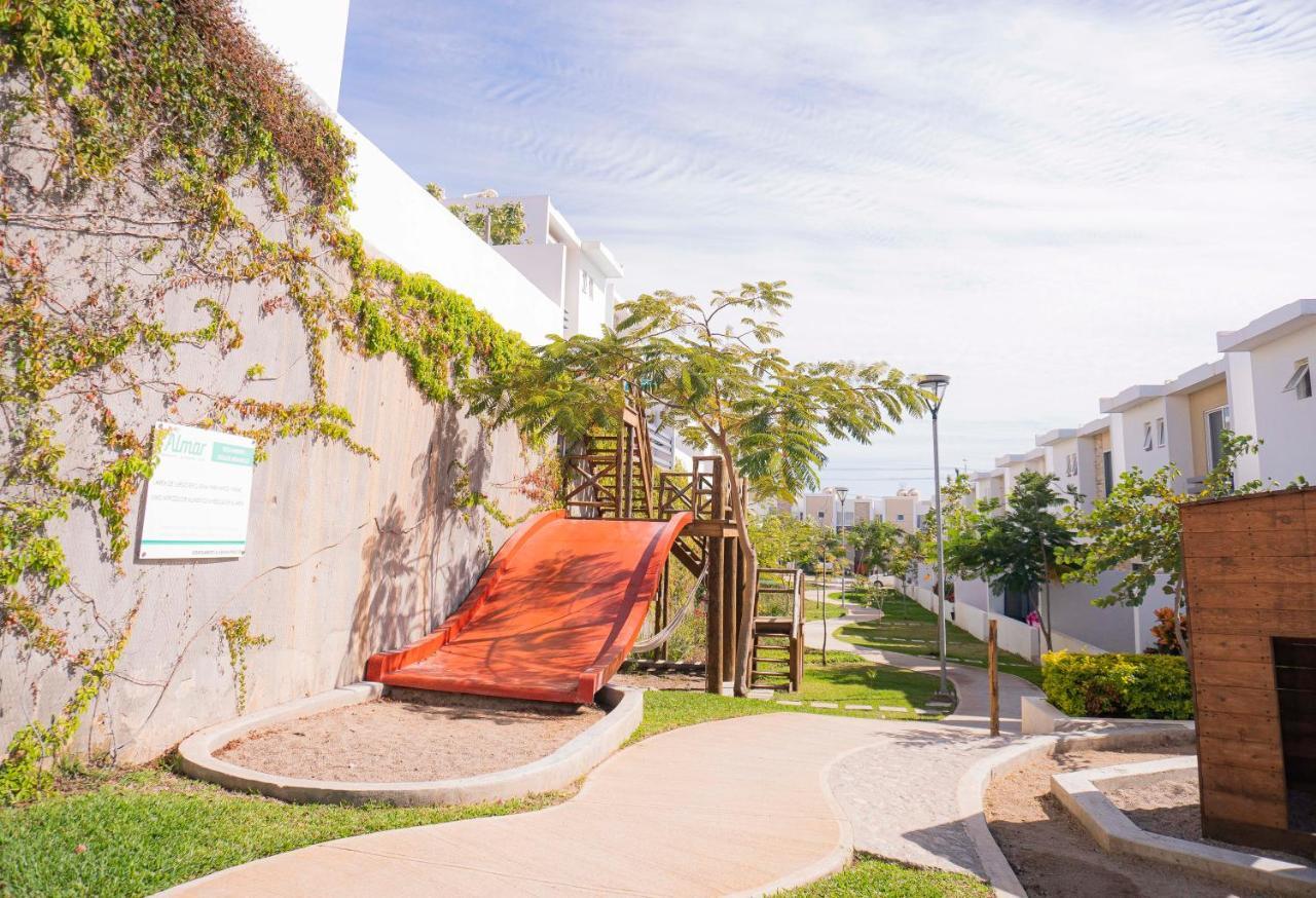 마사틀란 Casa En Privada Frente A La Playa Con Alberca! 빌라 외부 사진
