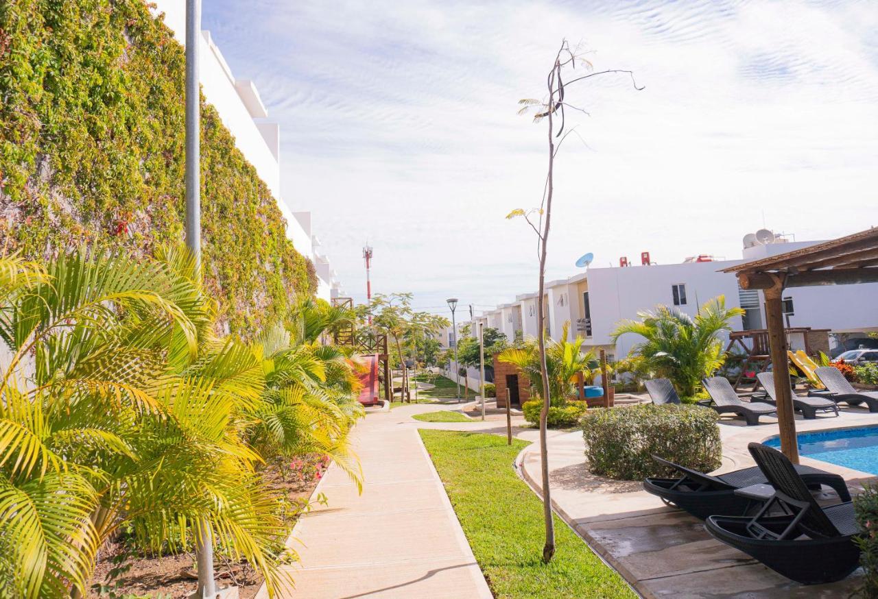 마사틀란 Casa En Privada Frente A La Playa Con Alberca! 빌라 외부 사진
