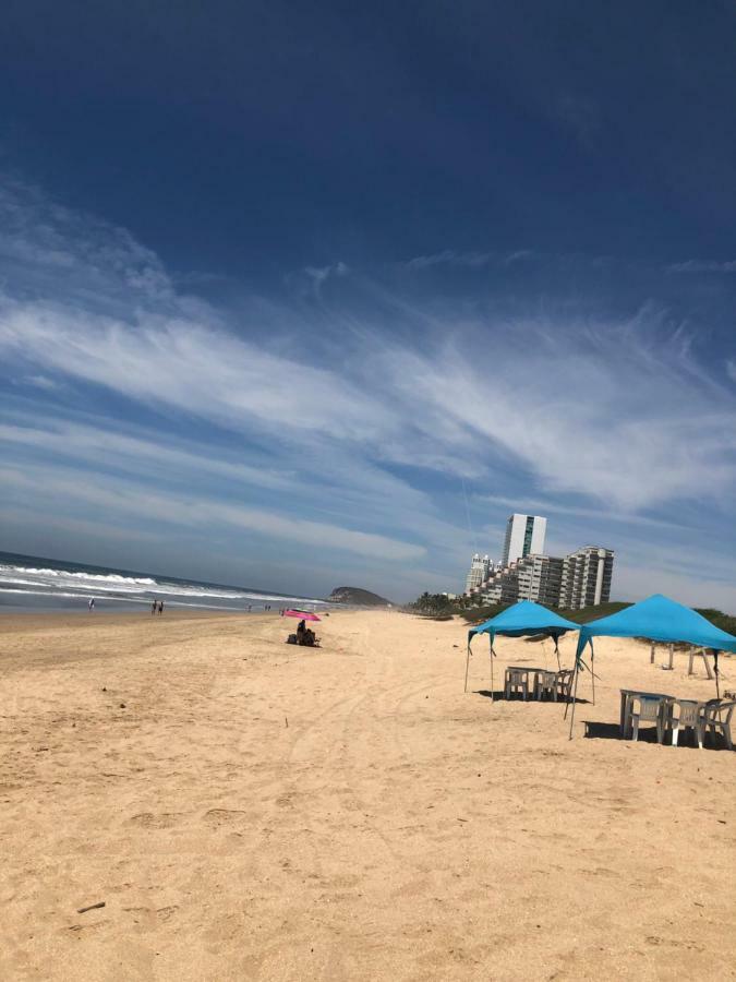 마사틀란 Casa En Privada Frente A La Playa Con Alberca! 빌라 외부 사진