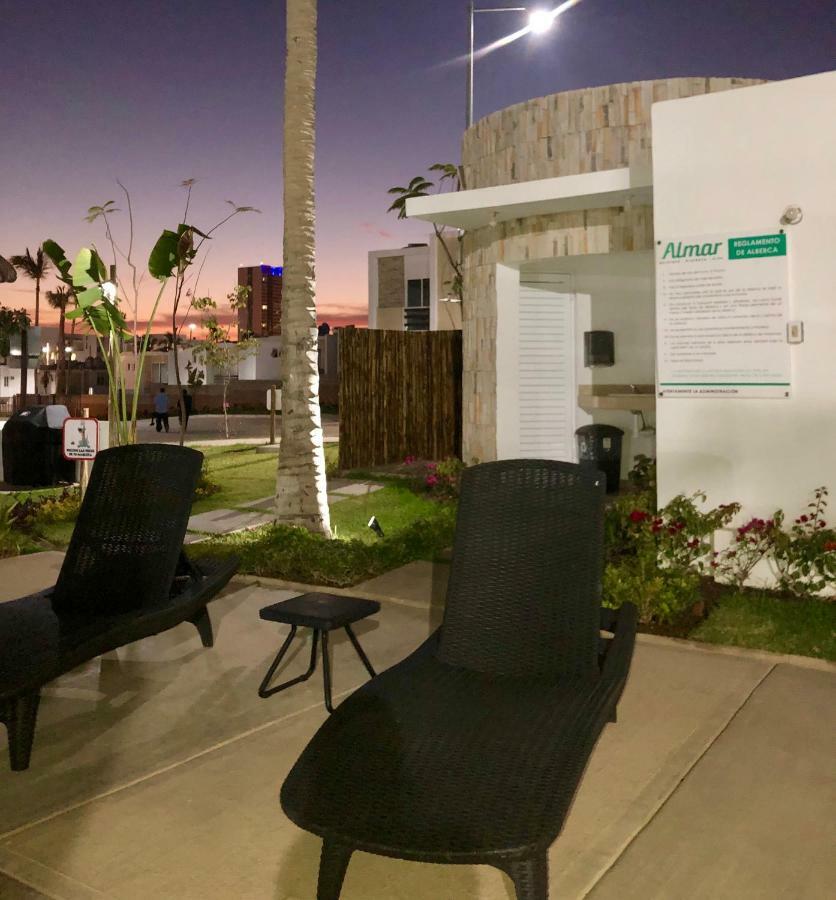 마사틀란 Casa En Privada Frente A La Playa Con Alberca! 빌라 외부 사진